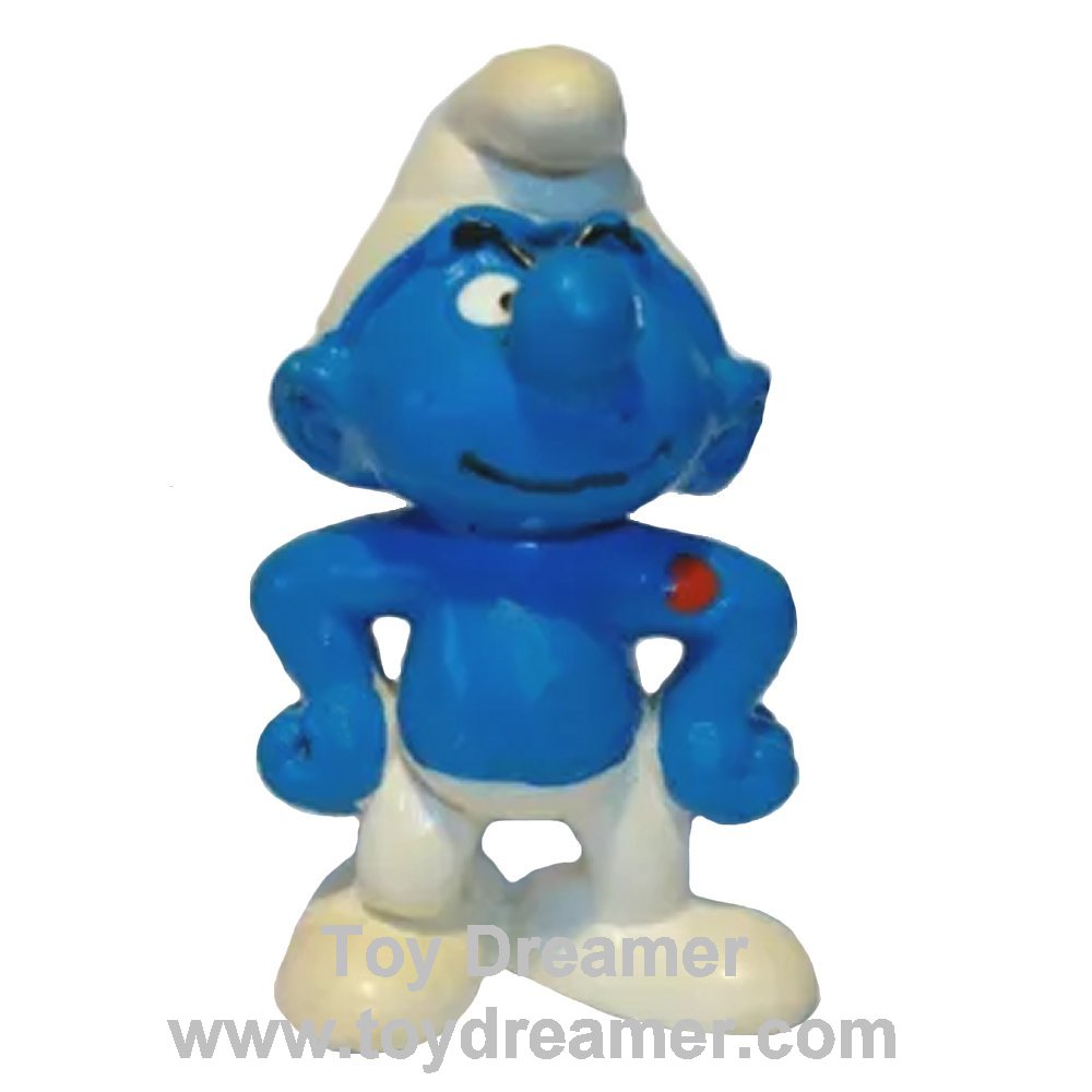 20429 Tattoo Smurf Hefty Schleich Smurfs Figurine Toy Dreamer 