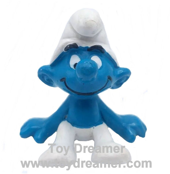 20026 Smurf Sitting New Version Schleich Smurfs Figurine 