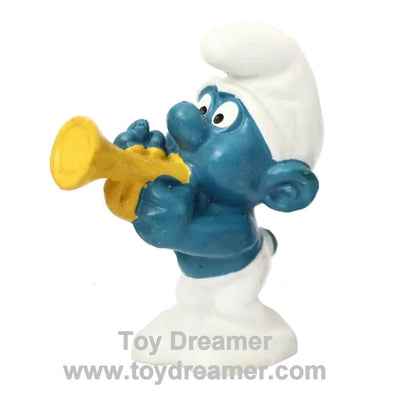 20072 Smurf Trumpet Schleich Smurfs Figurine 