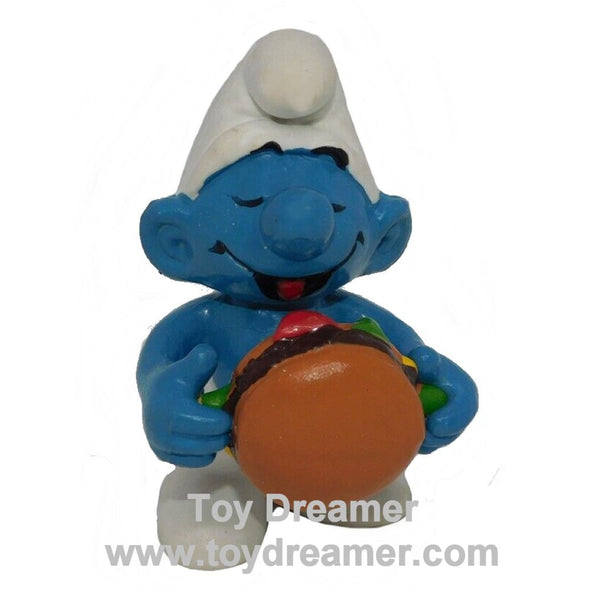 Smurf 20158 Hamburger Schleich Smurfs Figurine 