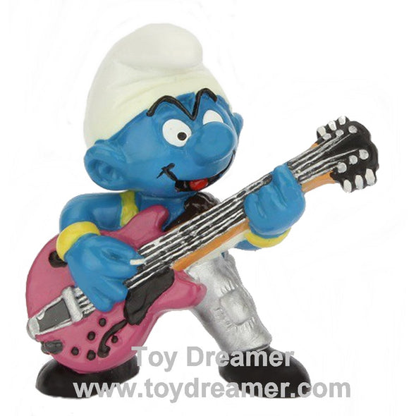 20449 Lead Guitar Smurf - Silver Version