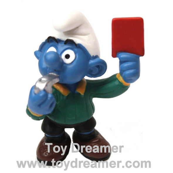 20472 Referee Smurf Schleich Smurfs Figurine 