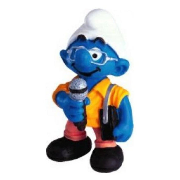 20478 Sports Correspondent Smurf Schleich Smurfs Figurine 