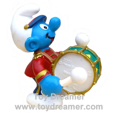 20494 Band Big Drum Smurf Schleich Smurfs Figurine 