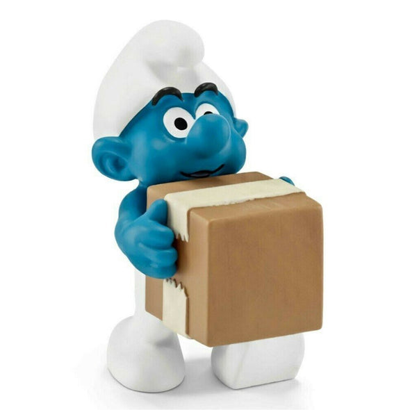 20771 Logistics Smurf Schleich Smurfs Figurine 