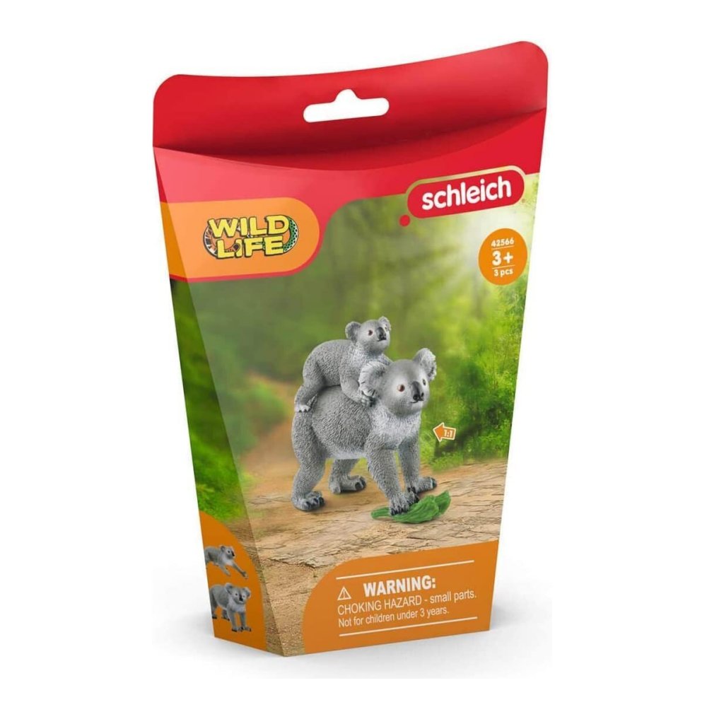 Schleich 42566 Koala Mother & Baby wild life figures – Toy Dreamer