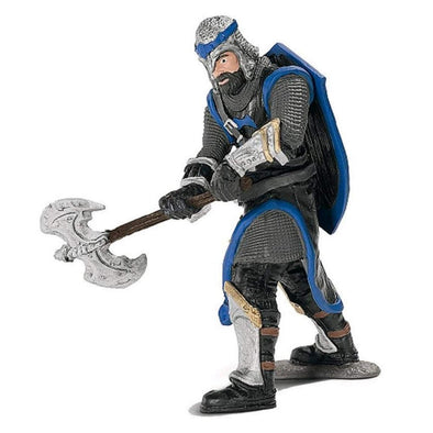 Schleich 72030 Dragon Knight Blue with Battle Axe