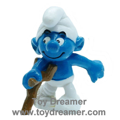 Smurf 7742 Smurf on Crutches Schleich Smurfs Figurine 