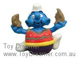 Smurf 20516 Smurf Eating Easter Egg Schleich Smurfs Figurine – Toy Dreamer